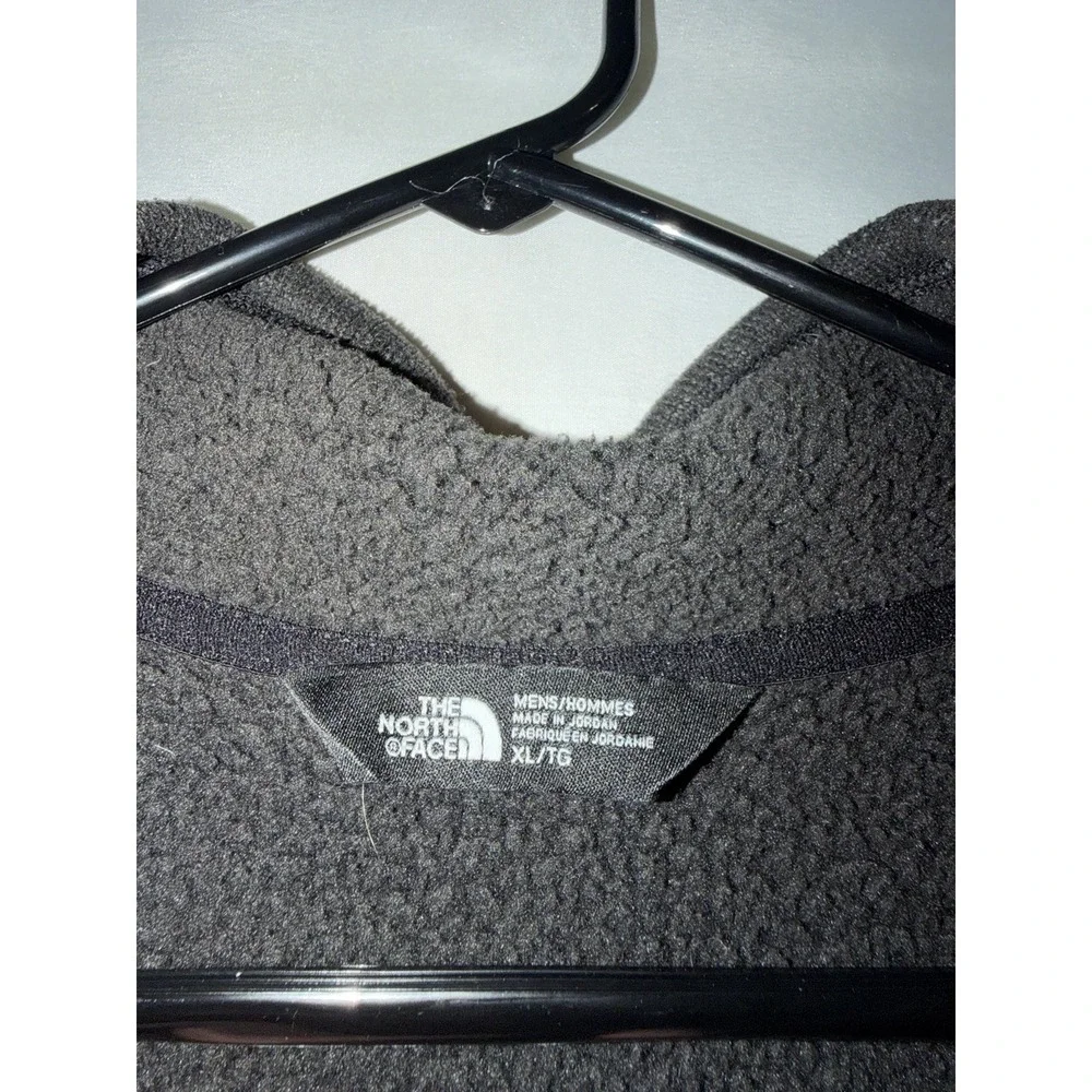The North Face Full Zip Sweater Mens XL Heather Black